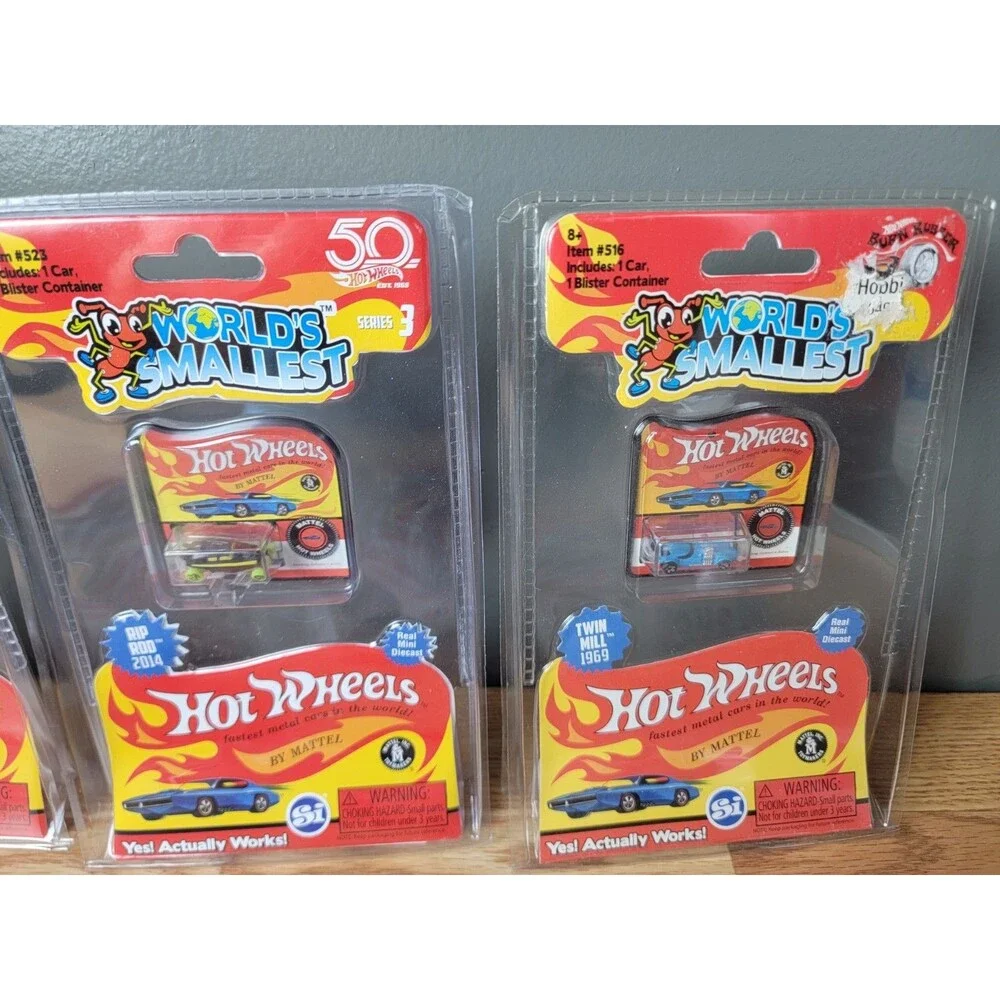 Hot Wheels world smallest